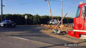 1 killed, 2 injured in Fresno County crash, authorities say