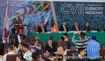 Ejército Mexicano, ejemplo de lealtad: Alejandro Tello - Noticias - Express Zacatecas
