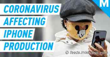 Coronavirus may be affecting iPhone production