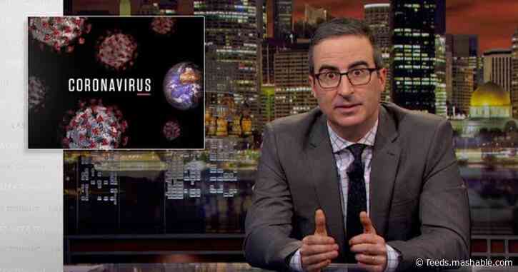 John Oliver's deep dive into coronavirus is a must-watch