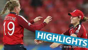 Women's T20 World Cup highlights: Natalie Sciver & Sophie Ecclestone shine as England beat West Indies