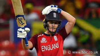 Women's T20 World Cup: England beat West Indies to reach semis after Natalie Sciver hits 57