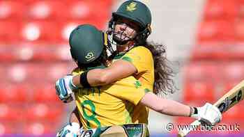Women's T20 World Cup: South Africa beat Pakistan to reach semi-finals