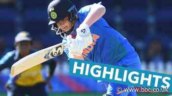 Women's T20 World Cup: Shafali Verma scores 47 in India's win over Sri Lanka