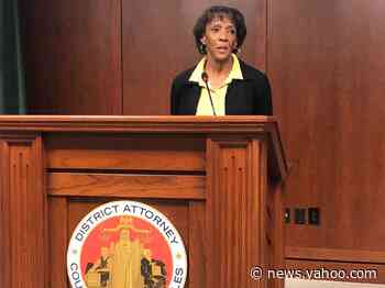 LA district attorney sorry husband aimed gun at protesters
