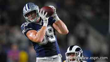 Sources: Cowboys likely to tender Jarwin, Rush