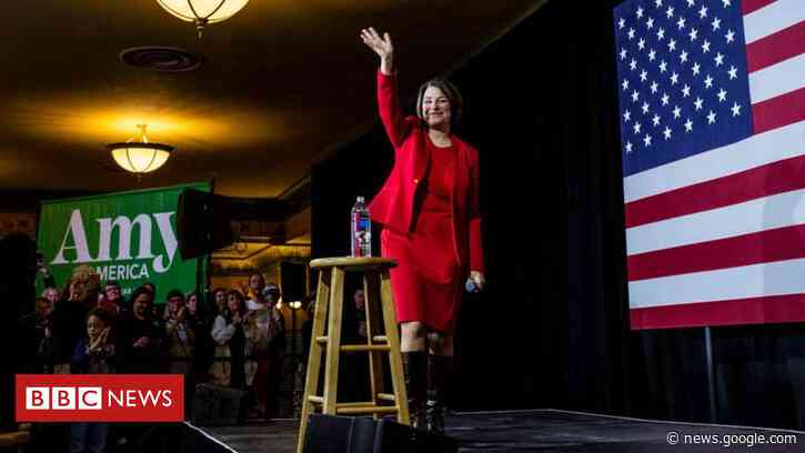Amy Klobuchar ends bid to challenge Trump - BBC News