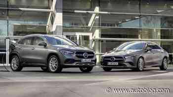 Mercedes GLA, CLA and A-Class are getting plug-in hybrid variants