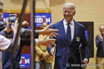 Moderates close ranks around Biden on eve of Super Tuesday