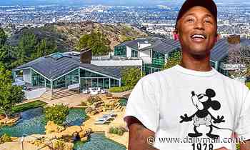 Pharrell Williams hopes to find a happy buyer and lists impressive Beverly Hills mansion for $16.95M