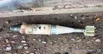 Lethbridge police investigate discovery of 2 live mortar rounds