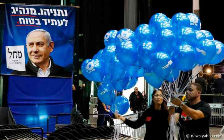 Benjamin Netanyahu holds solid lead in Israeli election, exit polls show