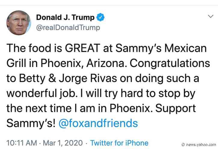 Arizona restaurateurs get backlash over support of Trump