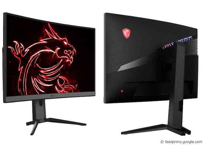 MSI Optix MAG272CRX 27 inch curved monitor