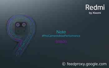 Redmi Note 9 launching in India 12th March