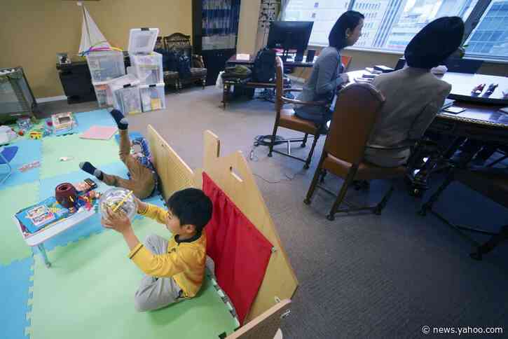 Japanese mothers struggle to cope after virus shuts schools