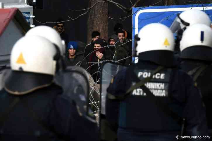 Greece tries to halt thousands of migrants, sparking UN rebuke