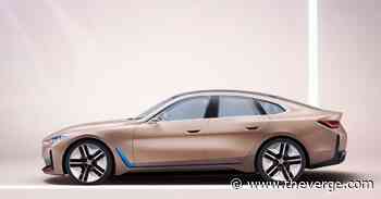 BMW’s electric i4 sedan finally shown off in concept form