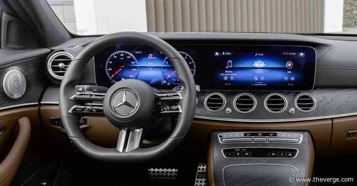 2021 E-Class will use capacitive sensing to check for hands on the wheel