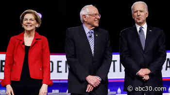 Biden looks to blunt Bernie's rise on Super Tuesday