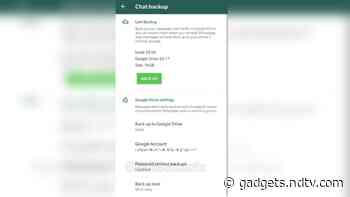 WhatsApp May Soon Allow Users to Secure Their Chat Backups With Passwords