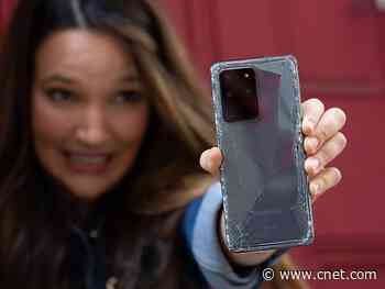 Galaxy S20 Ultra drop test: Only the camera survives     - CNET