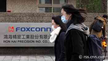 Foxconn expects iPhone production to return to normal this month