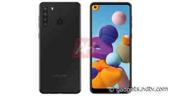 Samsung Galaxy A21 Alleged Render Tips Quad Rear Cameras, Hole-Punch Display