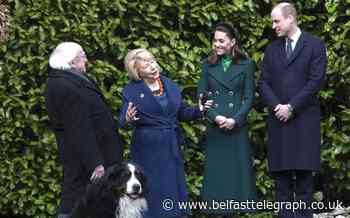 William and Kate discuss Brexit with Irish president