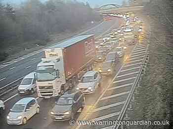 Long delays as M56 CLOSED in both directions after serious crash