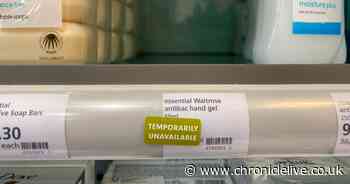 Newcastle shops sell out of miniature hand sanitisers as coronavirus panic sets in