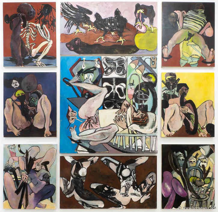 Juanita McNeely’s Multi-Panel Paintings Channel Harrowing Medical Traumas