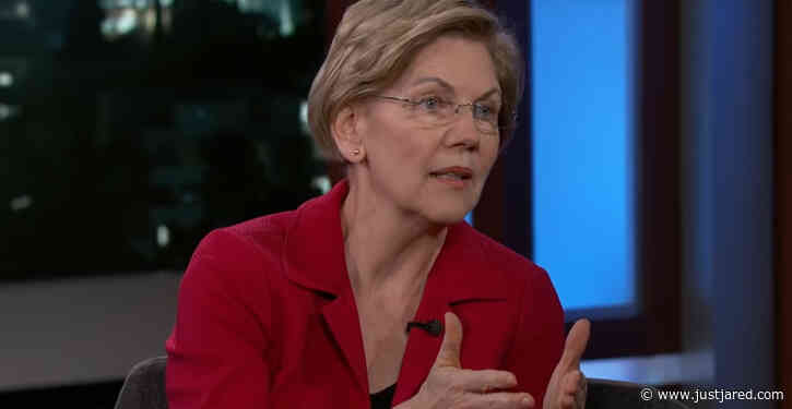 Elizabeth Warren Tears Up During 'Kimmel' Interview Ahead of Super Tuesday (Video)