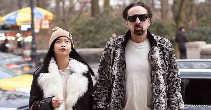 Nicolas Cage Holds Hands with New Girlfriend in N.Y.C. After Visiting His Tomb Together