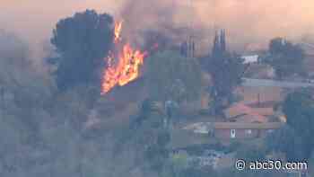 Norco wildfire burns 100 acres after erupting in Santa Ana River bottom, prompting evacuation orders: WATCH LIVE