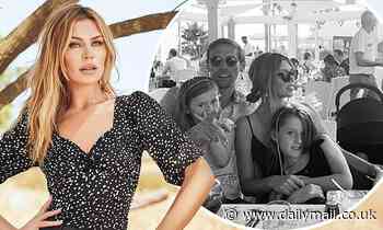 Abbey Clancy struggles with 'mum guilt' as she works to 'set a good example' for her four children