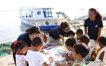 UK charity launches floating library to bring books to children in Philippines