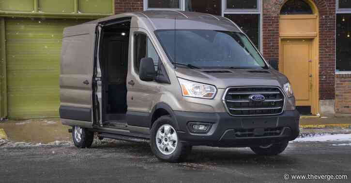 Ford announces an all-electric Transit cargo van