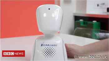 St Oswald's hospice patients get 'magical' robot assistance