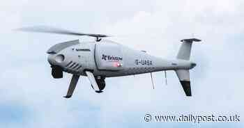 UK's first search and rescue drone being tested in North Wales - Daily Post