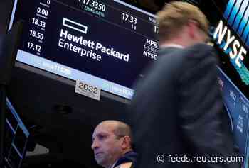 Hewlett Packard Enterprise cuts cash flow outlook on coronavirus impact, shares down