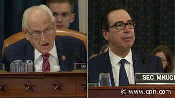 President Trump's taxes spark fiery confrontation