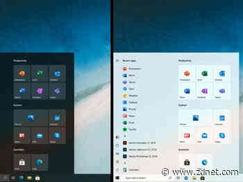 New Windows 10 Start menu: Microsoft shows this new design that sidelines Live Tiles
