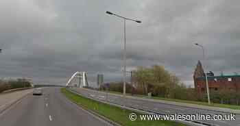 Live updates as four vehicles crash on Newport's A48 Southern Distributor Road