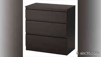 IKEA recalls 3-drawer chests over tip-over risk, CPSC says