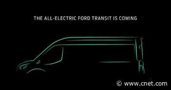 Ford Transit to plug in with electric power from 2022     - Roadshow
