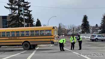 Boy, 12, hit by school bus in northwest Edmonton