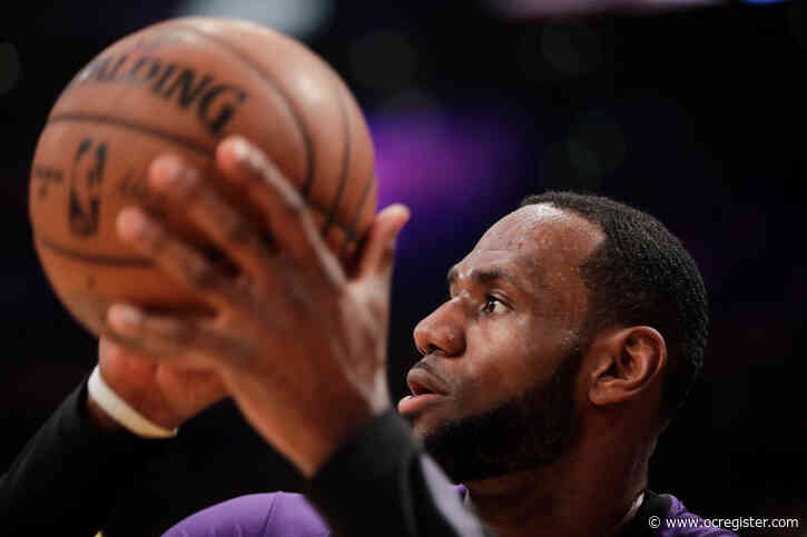 Purple & Bold: LeBron James shoots from anywhere