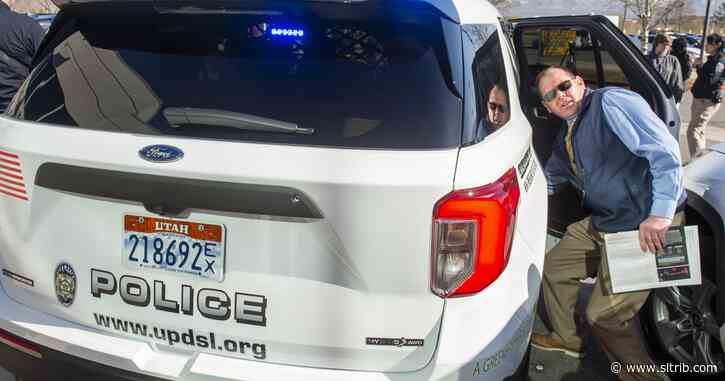 Unified Police Department unveils fleet of hybrid police cruisers