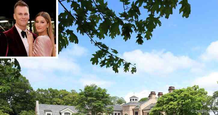 Take a Video Tour of Tom Brady and Gisele Bündchen's $34 Million Boston Mansion